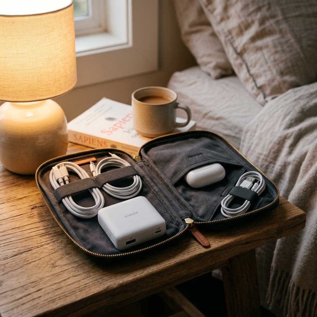 The Tech Organizer That Fits in Every Backpack